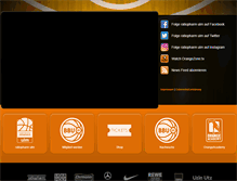 Tablet Screenshot of basketball-ulm.com